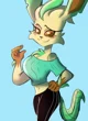 Anthro Leafeon TF TG
