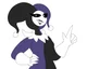 Violet the jester