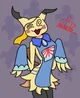 Anthro Mimikyu TF TG