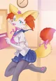 Schoolgirl Braixen