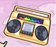 Golden Boombox