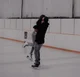 Ice skating partner
