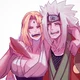 Tsunade and Jiraiya 