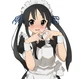Mio Akiyama maid