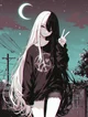 The mysterious girl