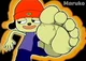 Parappa with feet