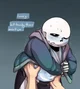 Belly rub Sans