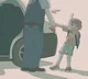 Policeman takes care