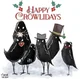 XMAS SIX of CROWS