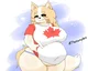 Chubby Canadian Dog 