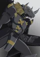 black wargreymon