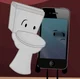 Mephone and toilet