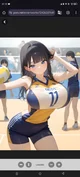 Volleyball girl
