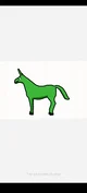 Green unicorn