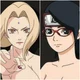 Tsunade and Sarada X