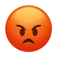 Angry emoji 