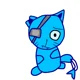 Blue cat