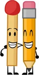 pencil and match