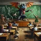 chaotic classroom