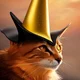 Goldie the witch cat