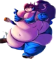 SSBBW Lilac