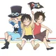 Sabo Luffy y Ace