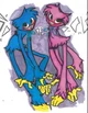 Kissy missy y Huggy 