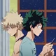 Bakugo and Midoriya