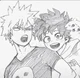 Bakugo and Deku