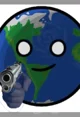Earth with a gun