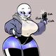 Female Sans or Comic