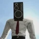 Large Speaker Man