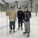 Ice skating