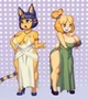 Ankha y Isabelle