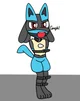 Restrained Lucario