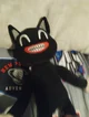 Cartoon cat plush