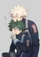 Bakugou and Midoriya