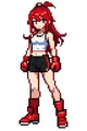 Pixelate Boxing Girl