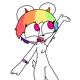 Rainbow rosey