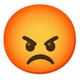 Angry emoji 