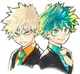Katsuki and Izuku