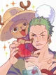 Zoro and Chopper