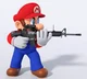 Mario with a Rifle