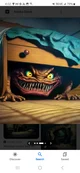 Monster under bed
