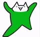 green lil cat