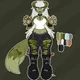 Zombie Furry Girl