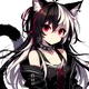Tsundere punk cat