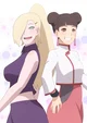 Ino and Tenten