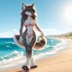 Beach Wolf