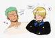 sanji and zoro